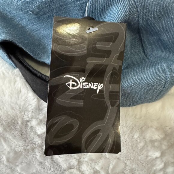 New Tags Berkshire Disney Minnie Mouse Patches Denim Hook Loop Back Hat Cap OS - Picture 6 of 7